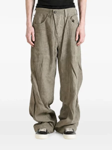 Pantaloni Ziggy Chen verde
