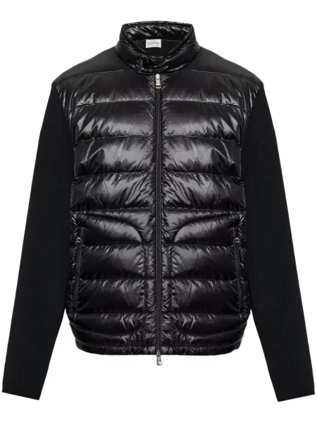 Geacă Moncler de lână negru