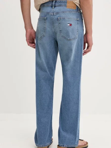 Tommy Jeans jeansy regularne niebieskie