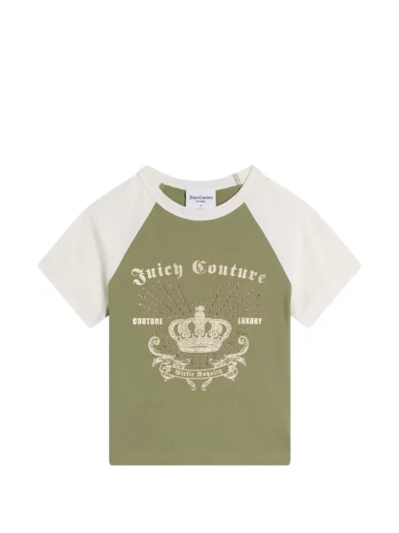 Stras tricou Juicy Couture verde