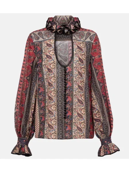 Top Valentino z wzorem paisley