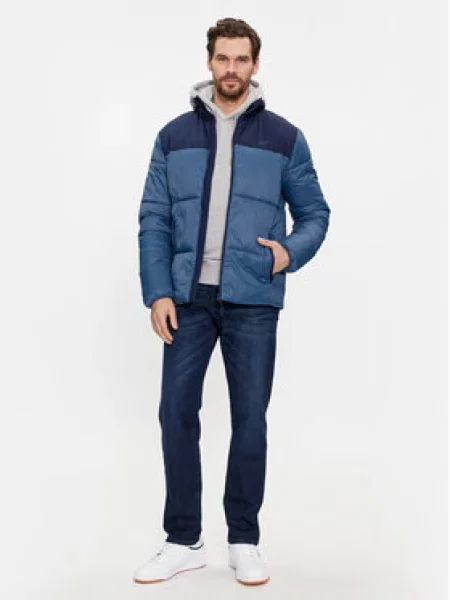 Bunda 4F denim modrá