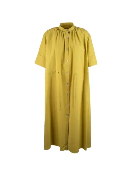 Sukienka koszulowa Paul Smith żółta