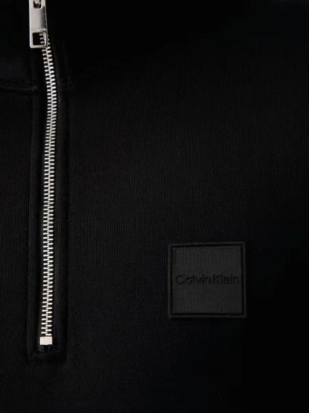 Calvin Klein melegítőfelső férfi pamuttal fekete