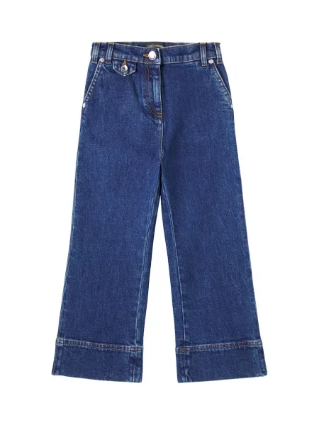 Gyerek széles szárú farmer Dolce&gabbana kék