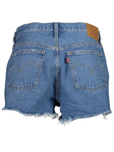 Szorty jeansowe z 5 kieszeni Levi's niebieskie