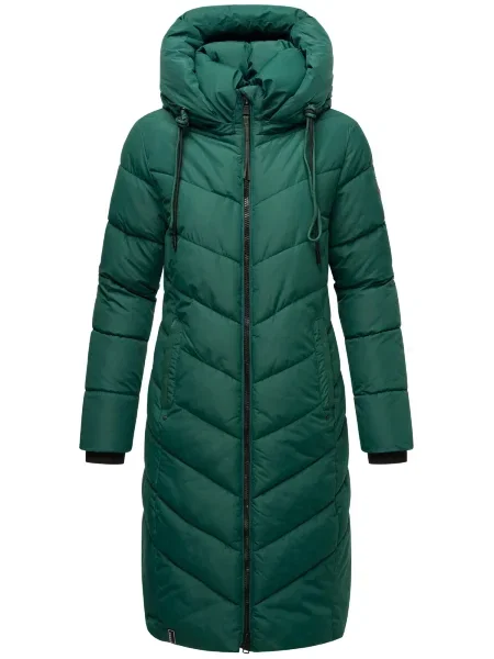 NAVAHOO Palton de iarnă Sahnekatzii XIV închis verde