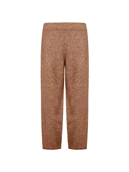 Pantaloni Deha tricotate maro
