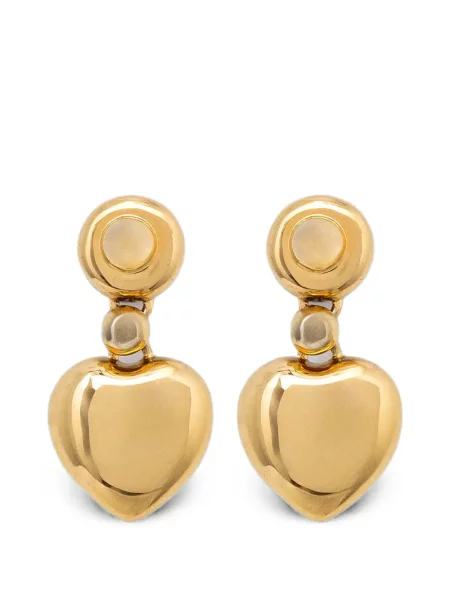 Cercei Chiara Ferragni cu motiv cu inimi
