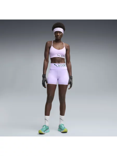 Krótkie legginsy PUMA x HYROX PWRMODE 4" Akcesoria XXS fioletowy