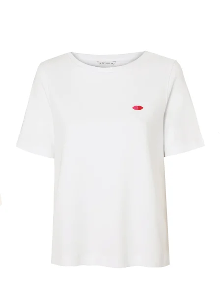 TATUUM Tricou AJMIRJA 3' alb