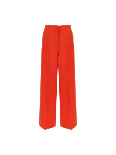 Spodnie Brioni wełniane czerwone
