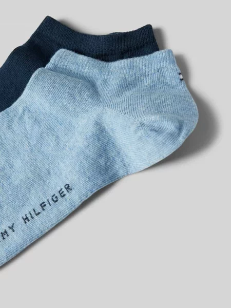 Skarpetki stopki w zestawie 2 pary Tommy Hilfiger granatowe