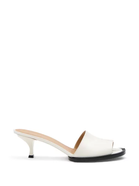 Sandale Maison Margiela din piele alb