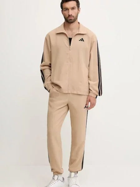 Dres adidas Sportswear Basic Woven beżowy