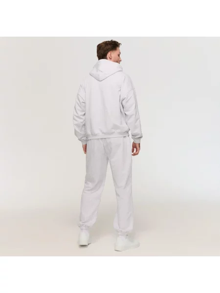 Spodnie dresowe fitness oversize Varsity szare