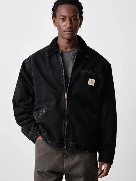 Carhartt WIP OG Detroit Jacket jachetă scurtă din denim pentru bărbați