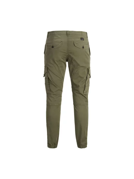 Spodnie cargo Jack & Jones zielone