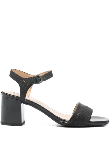 Sandale Geox cu cataramă negru