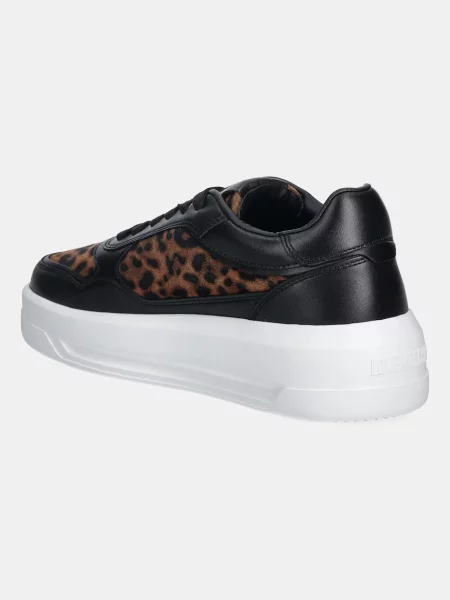 Love Moschino sneakers din piele negru