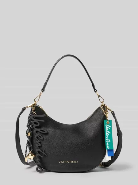 Torebka na ramię w skórzanym wyglądzie model RYTA' Valentino Bags czarna