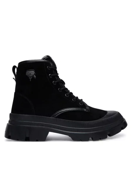KARL LAGERFELD Ghete Trekka Nft negru