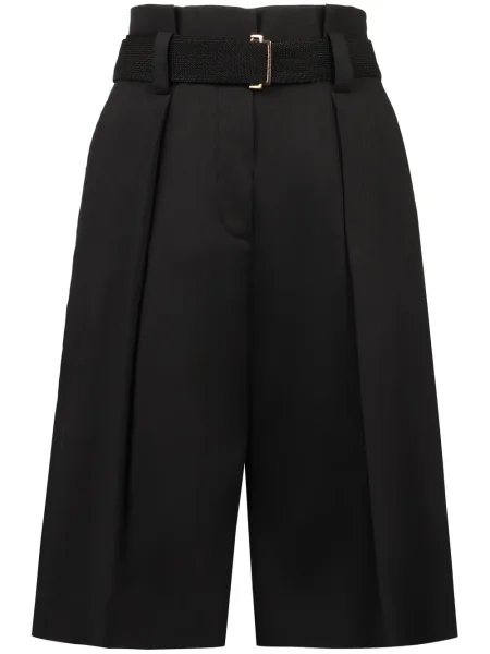 Pantaloni scurți Agnona negru