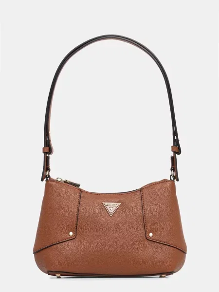 Guess torebka z imitacji skóry DARCY brązowa