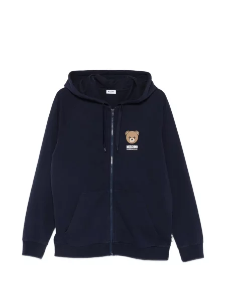 Majica s kapuljačom Moschino plava