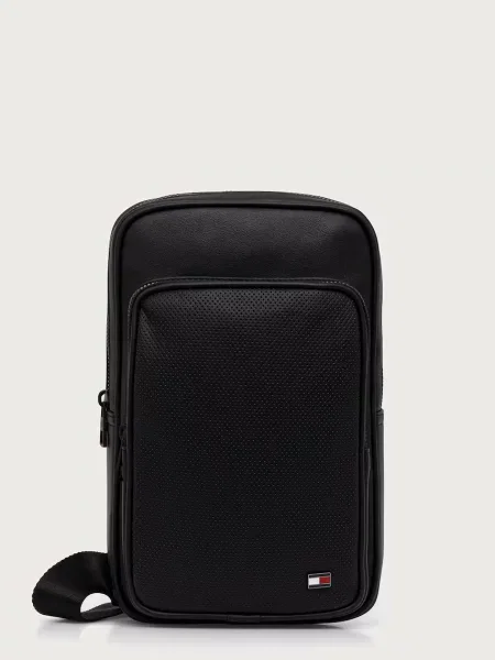 Geantă crossover Tommy Hilfiger negru