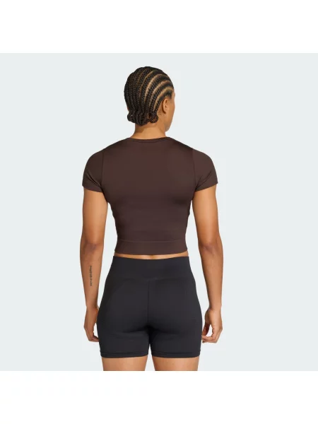 ADIDAS PERFORMANCE Funkční tričko Essentials' hnědá