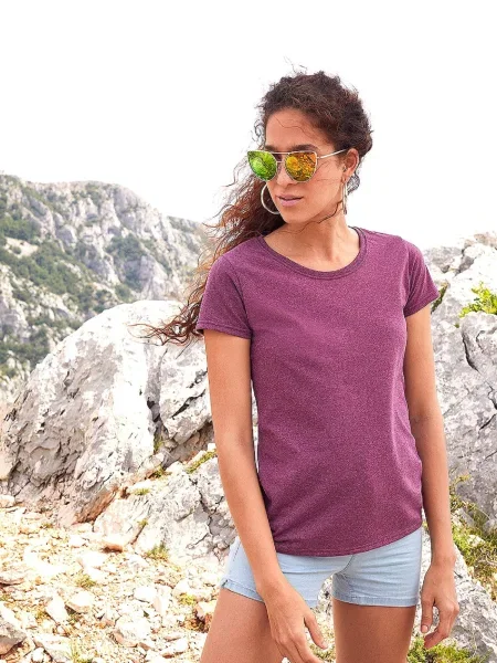 Tricou Fruit Of The Loom bordo