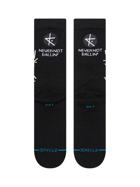 Stance Șosete sport negru alb