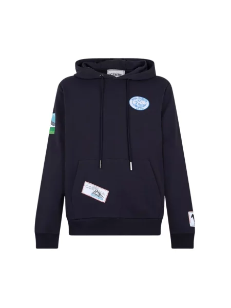 Bluza z kapturem Iceberg z kapturem niebieska