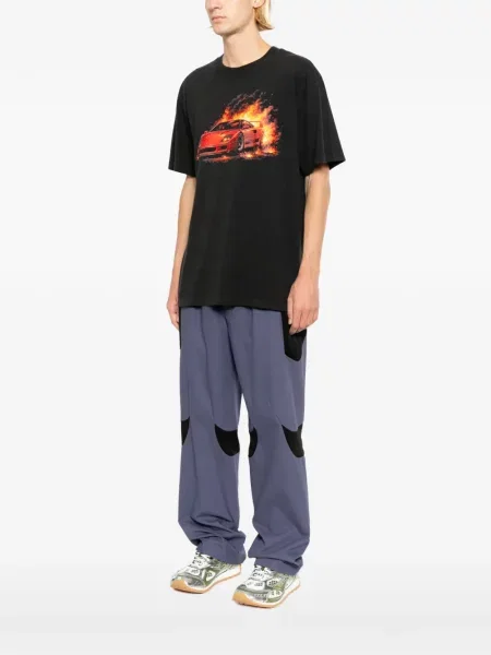 Tricou Melt cu imagine negru