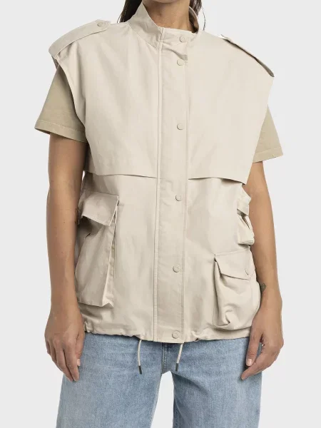 Жилет Replay бежевый