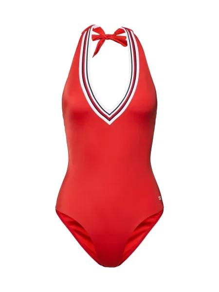 Tommy Hilfiger Bikiny Halter červená