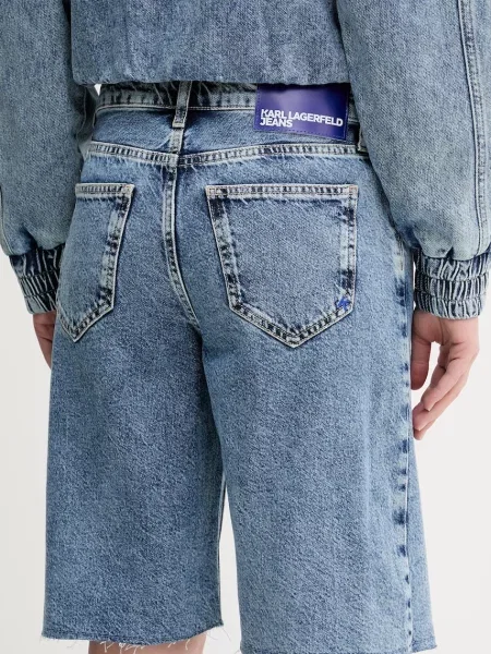 Джинсовые шорты Karl Lagerfeld Jeans