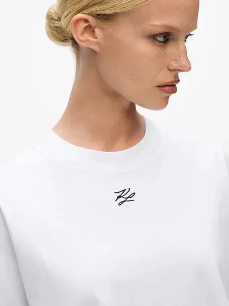 Футболка Karl Lagerfeld белая