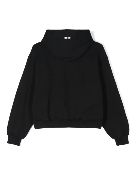 Bluza z kapturem dziecięca Msgm czarna