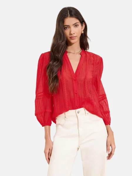 Lipsy Bluză roși aprins