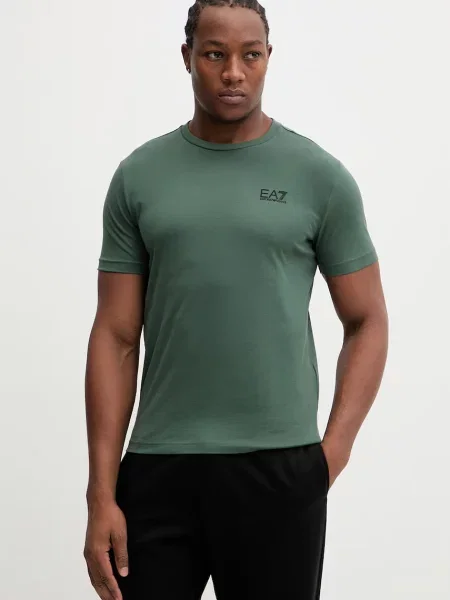 Emporio Armani basic tričko pánske zelená