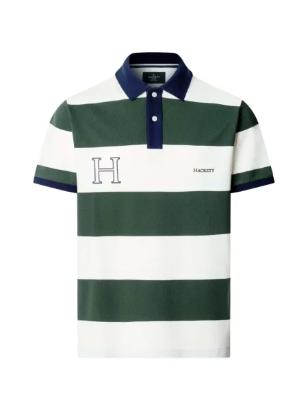 Tricou polo Hackett London verde