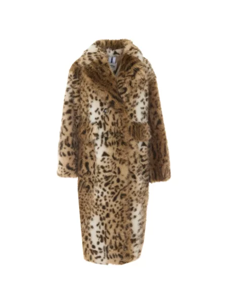 Palton Sword cu imagine cu model leopard maro