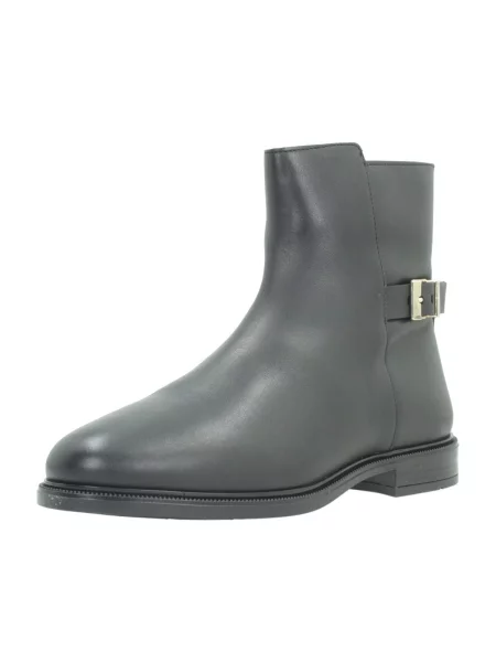 Tommy Hilfiger De piele botine negru