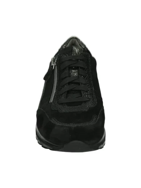 Sneakersy Durea zamszowe czarne