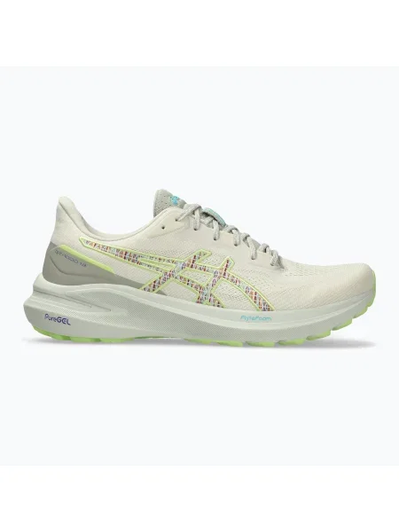 ASICS 13 TR férfi futócipő természetfürdő/lime zöld. Méret: 46 EU bézs