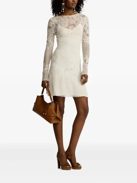Rochie Ralph Lauren Collection cu broderie din dantelă