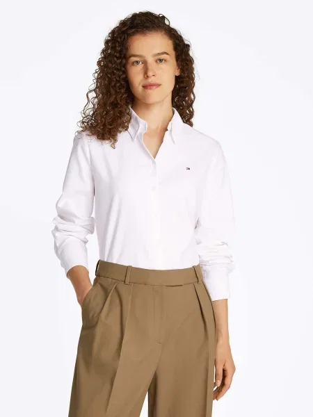 Cămașă Tommy Hilfiger alb