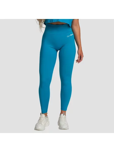 Legginsy fitness z wysokim stanem Limitless niebieskie